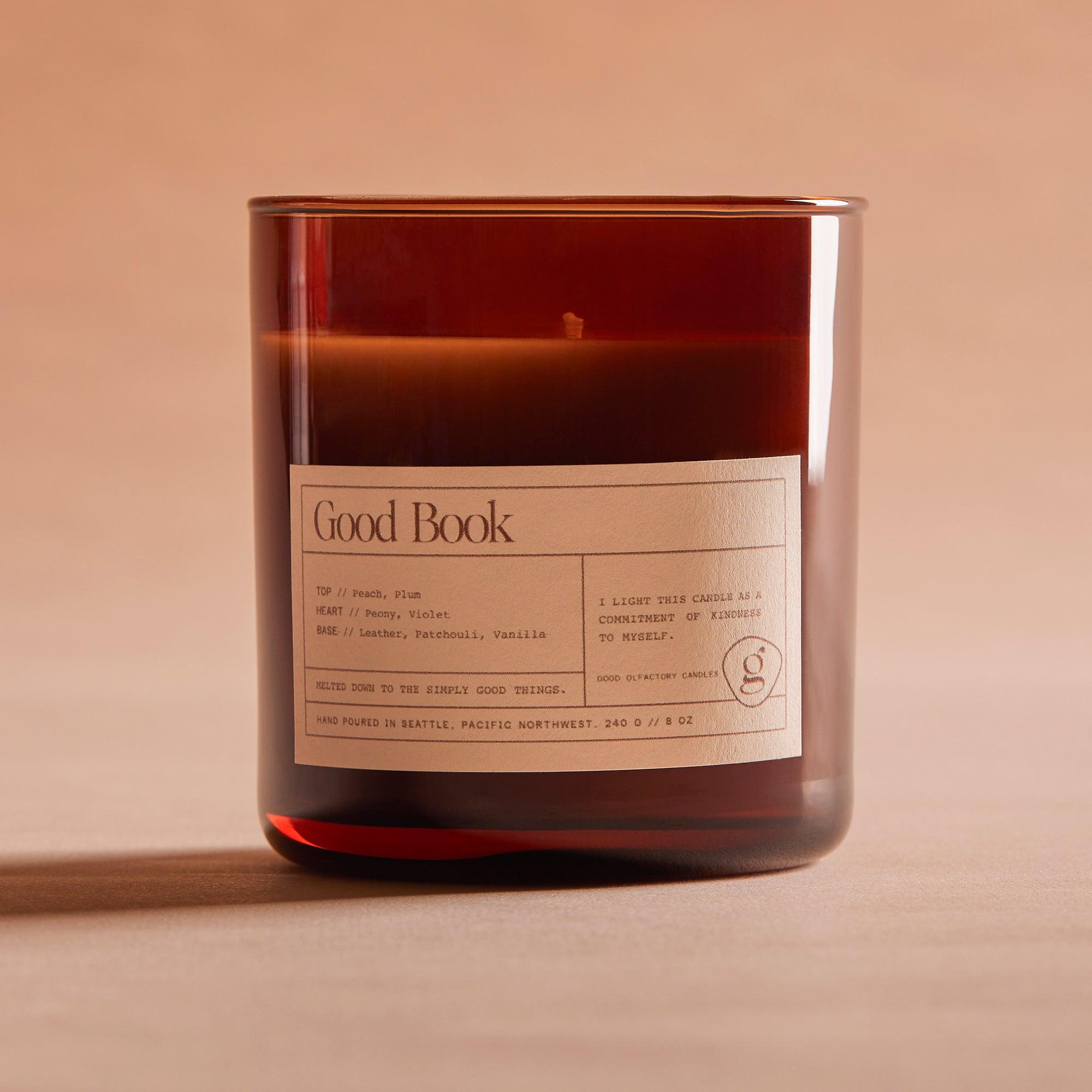 Good Book Candle - Good Olfactory Candles