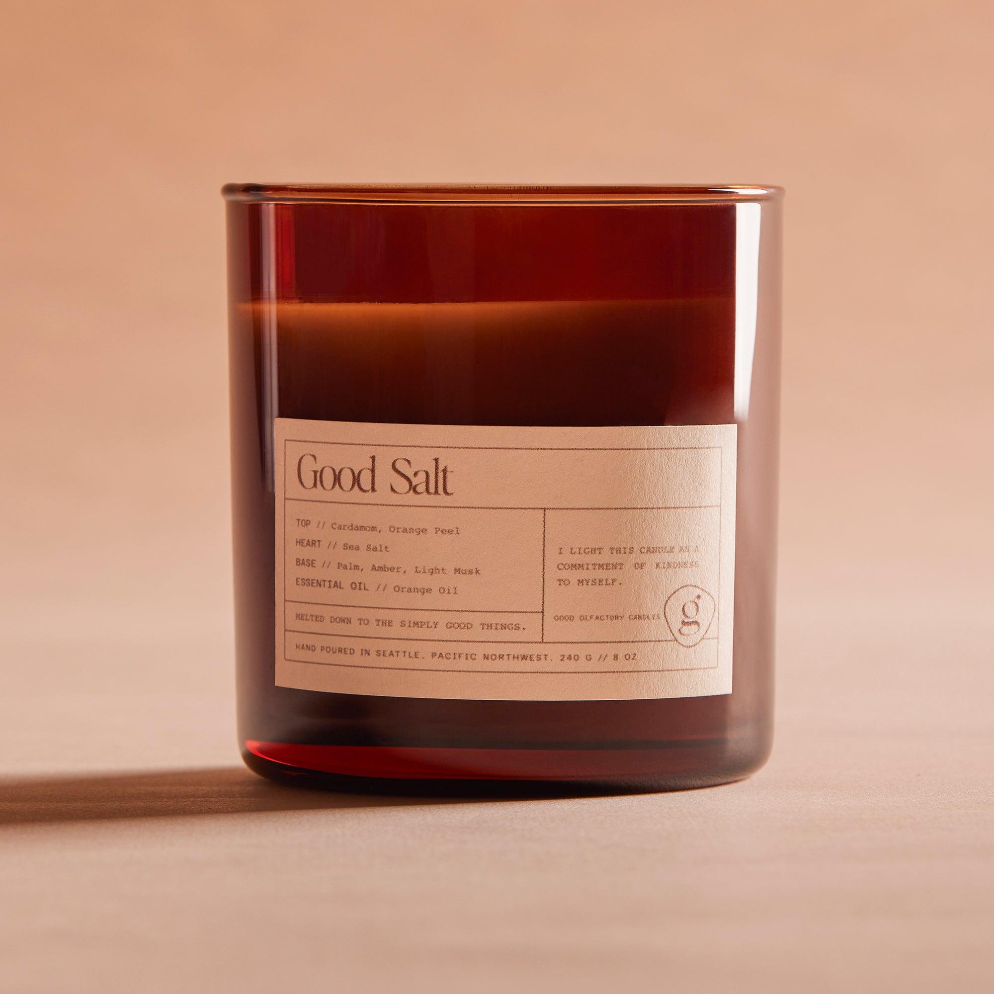 Good Salt Candle - Good Olfactory Candles